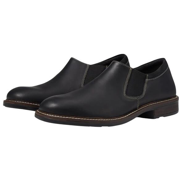 Naot Mens Director Slip On Shoes EU 43 US 10 Black Leather NWOB main image 12